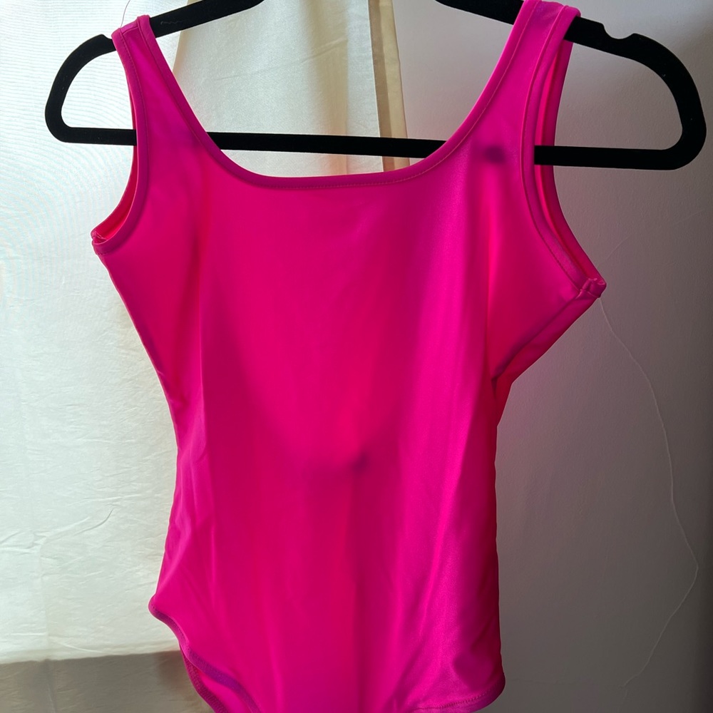 Brand new neon pink bodysuit